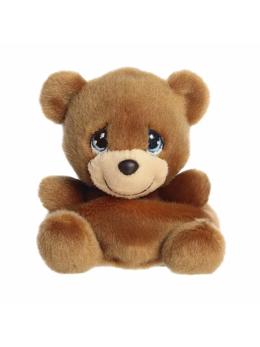 Миниатюрный плюшевый мишка Чарли из серии Palm Pals от Precious Moments, коричневый, 11 см Aurora