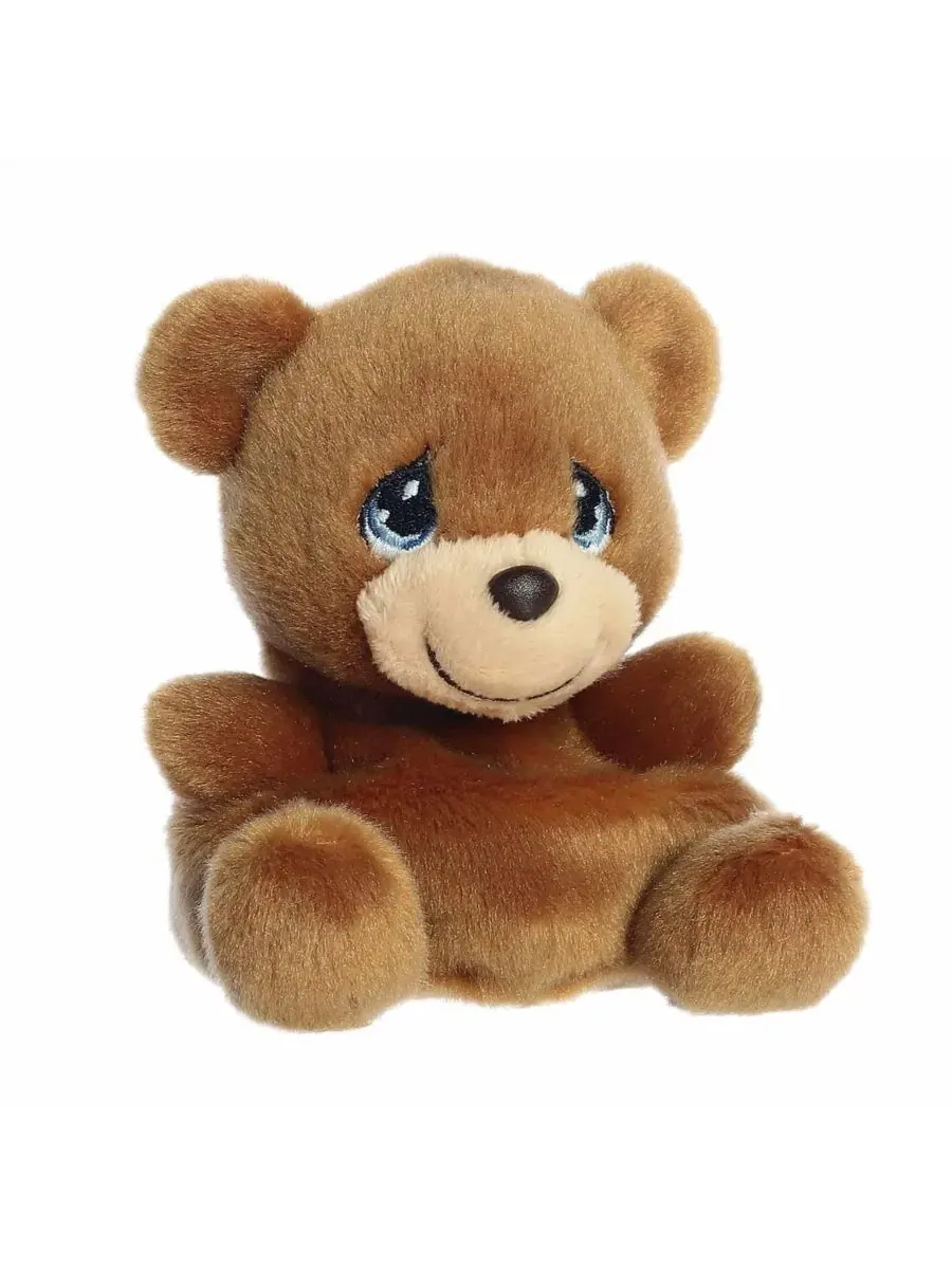Миниатюрный плюшевый мишка Чарли из серии Palm Pals от Precious Moments, коричневый, 11 см Aurora — изображение 2 из 4