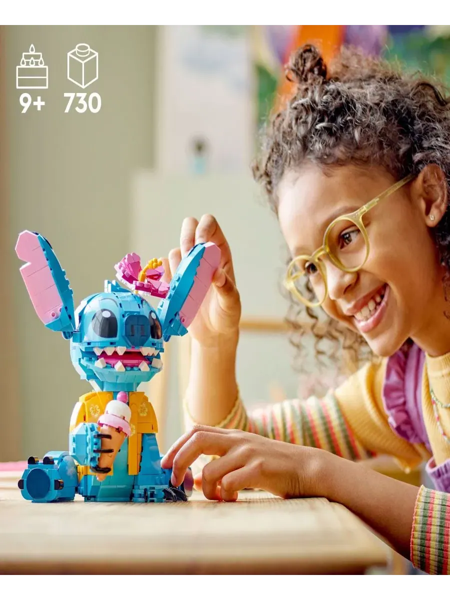 Конструктор LEGO Disney Classic Stitch 43249, 730 деталей — изображение 2 из 6, мульти