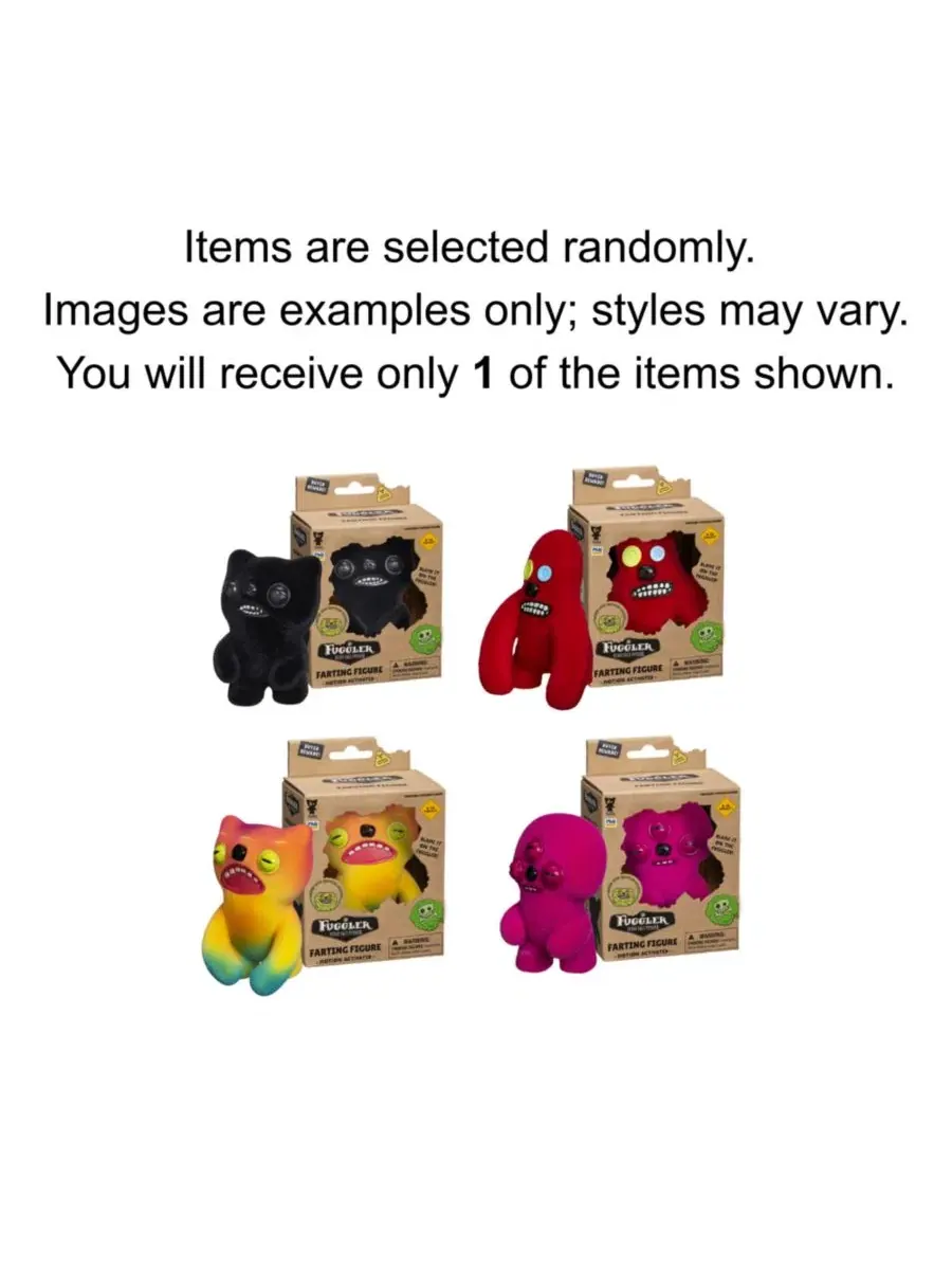 Коллекционная фигурка Fuggler Series 2 Farting Figure 3.5" — мульти