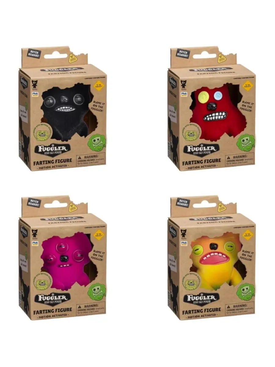 Коллекционная фигурка Fuggler Series 2 Farting Figure 3.5" — изображение 2 из 3, нет цвета