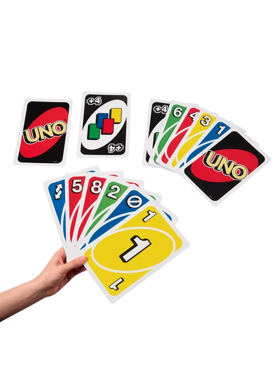 Гигантская карточная игра UNO Mattel — изображение 2 из 7, мульти