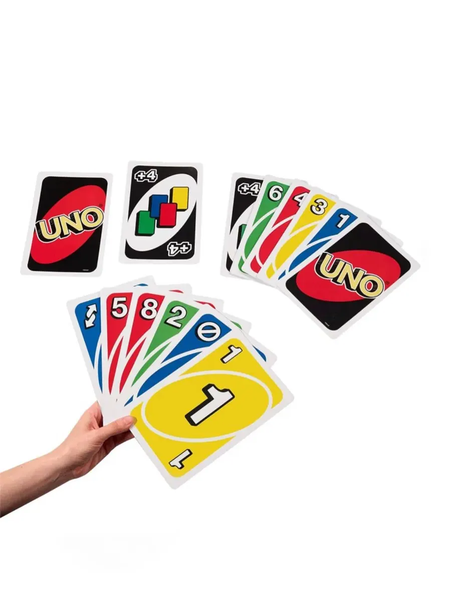 Гигантская карточная игра UNO Mattel — изображение 3 из 7, мульти