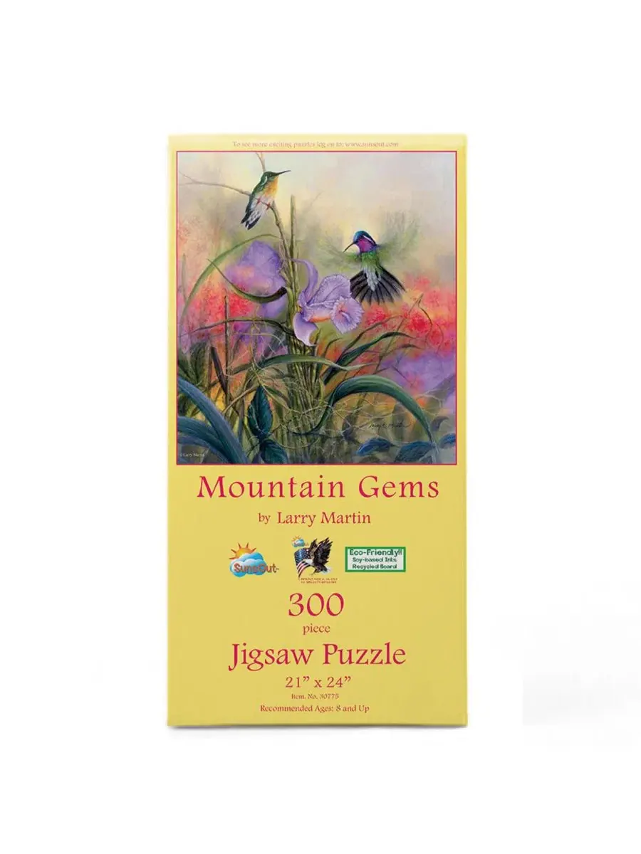 Пазл Mountain Gems из 300 деталей для взрослых Sunsout — изображение 2 из 5, нет цвета