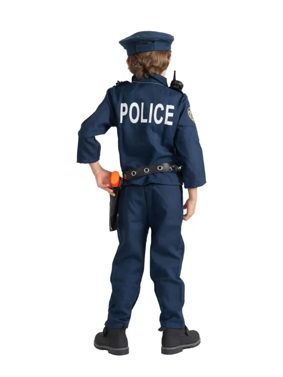 Костюм полицейского Police Officer Costume Set Dress Up America — изображение 2 из 6, нет цвета
