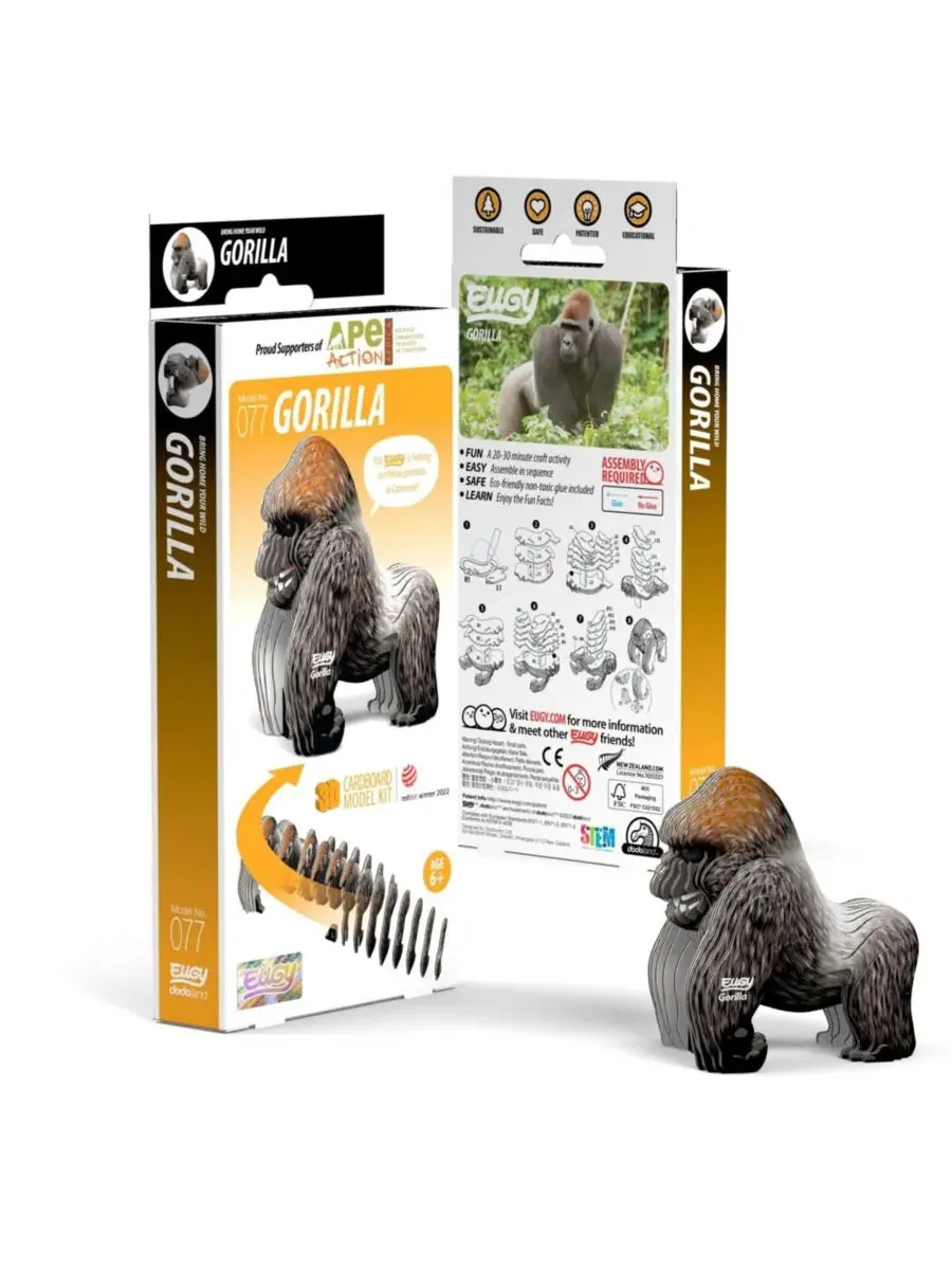 Головоломка «Горилла 3D» Eugy