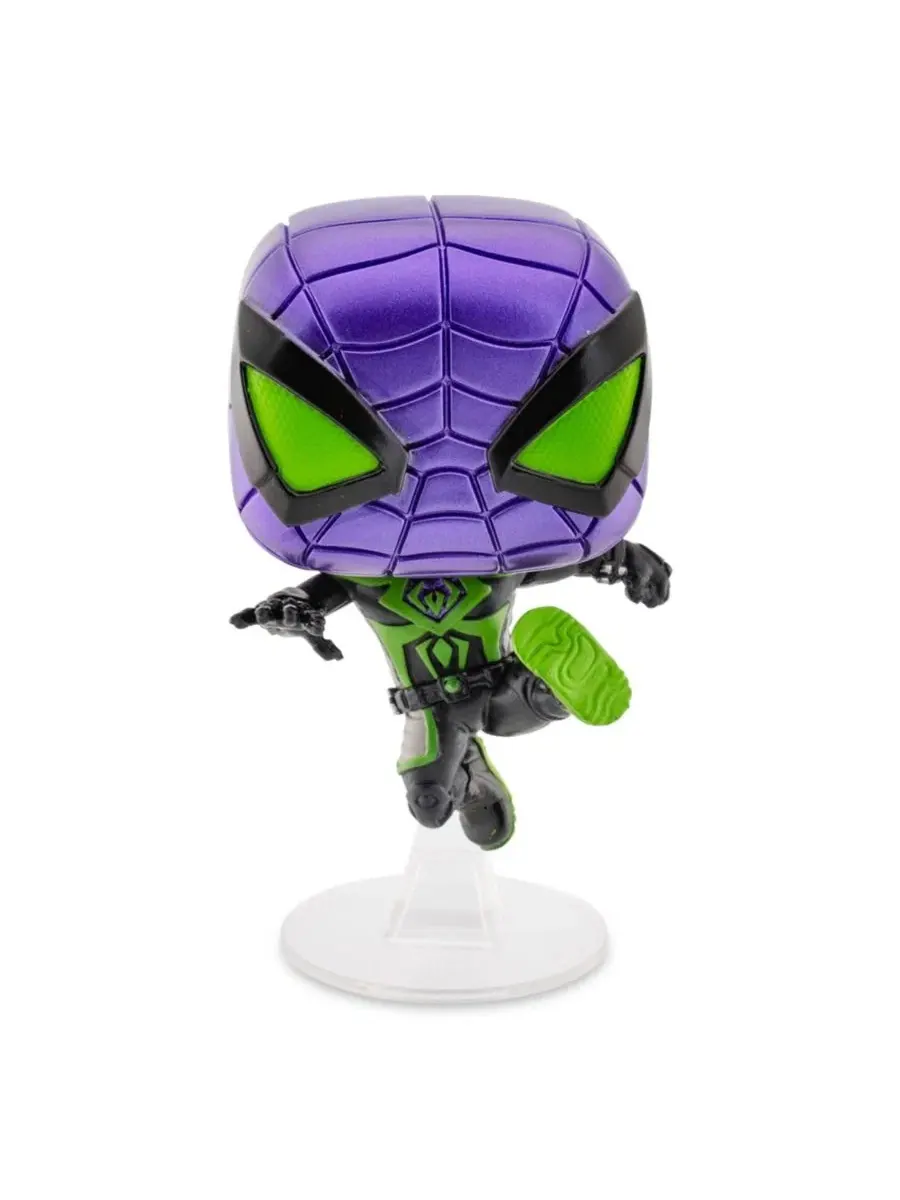 Виниловая фигурка Funko POP Человек-паук Marvel, Майлз Моралес в фиолетовом костюме из серии