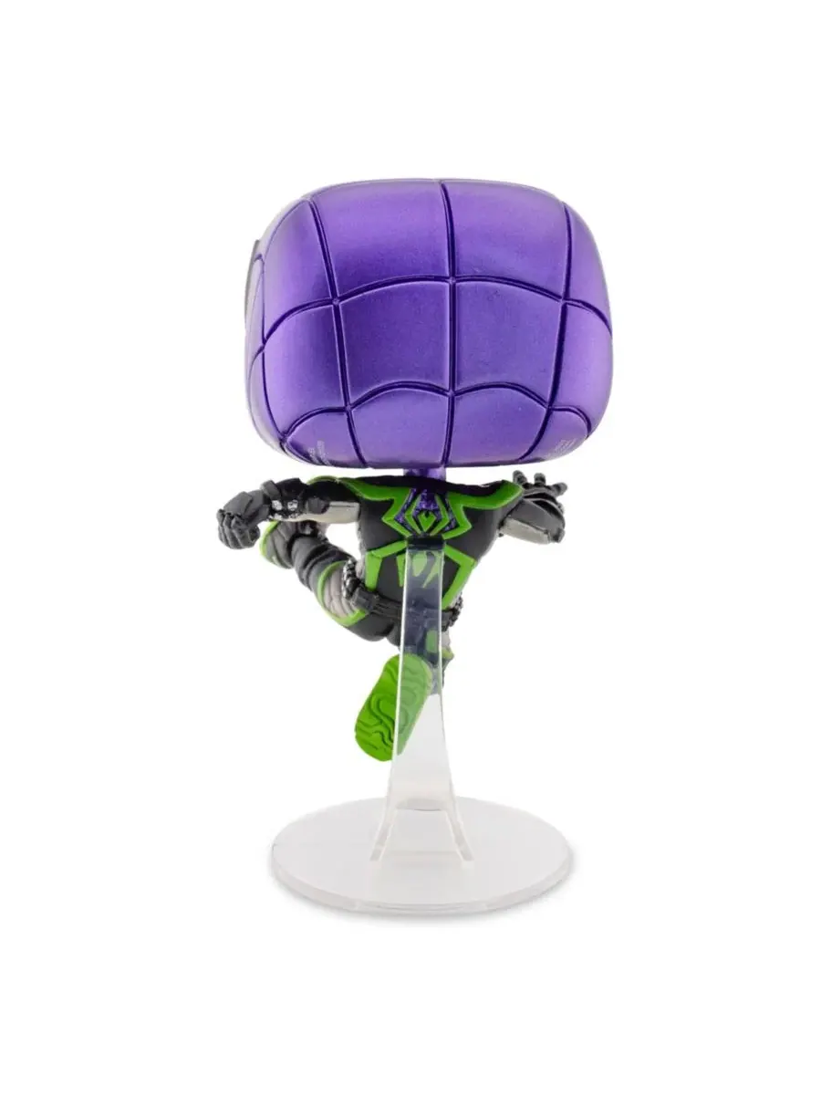 Виниловая фигурка Funko POP Человек-паук Marvel, Майлз Моралес в фиолетовом костюме из серии — изображение 5 из 8, нет цвета