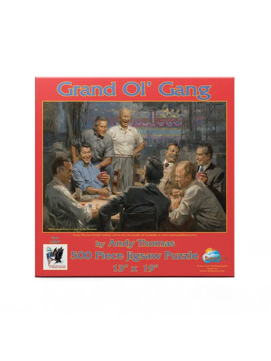 Пазл Grand Ol' Gang из 500 деталей для взрослых Sunsout — изображение 2 из 5, нет цвета