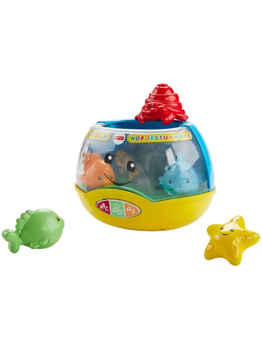 Интерактивная игрушка Fisher-Price Laugh and Learn Magical Lights Fishbowl — изображение 3 из 6, мульти