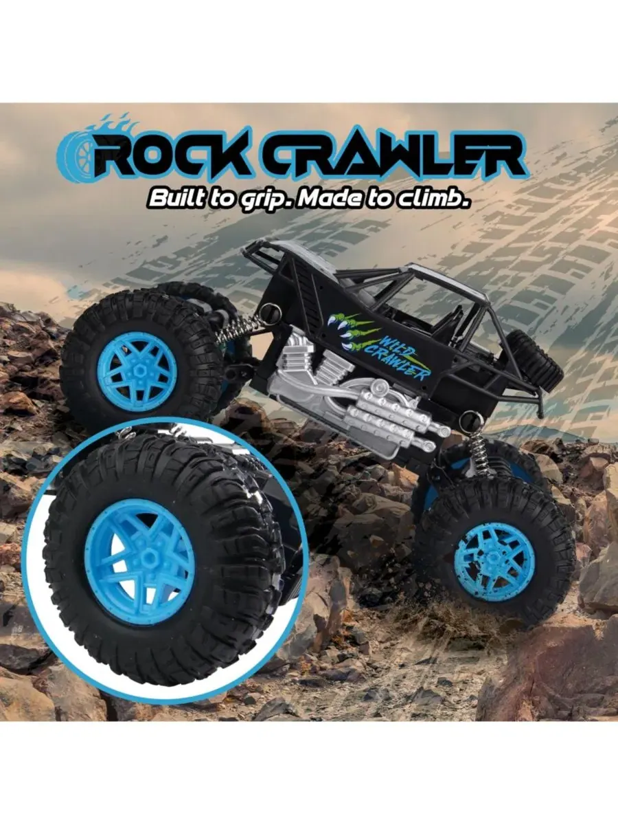Радиоуправляемый монстр-трак Wild Crawler Usa Toyz — изображение 4 из 7, нет цвета