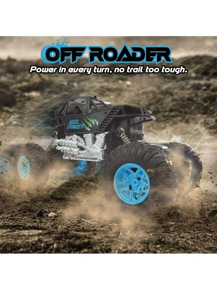 Радиоуправляемый монстр-трак Wild Crawler Usa Toyz — изображение 7 из 7, нет цвета