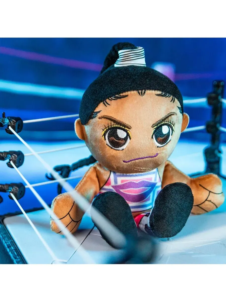 Мягкая плюшевая игрушка Курича, дива WWE Бьянка Белэр, высотой 20 см (20 см) - в стиле чиби — изображение 4 из 7, нет цвета
