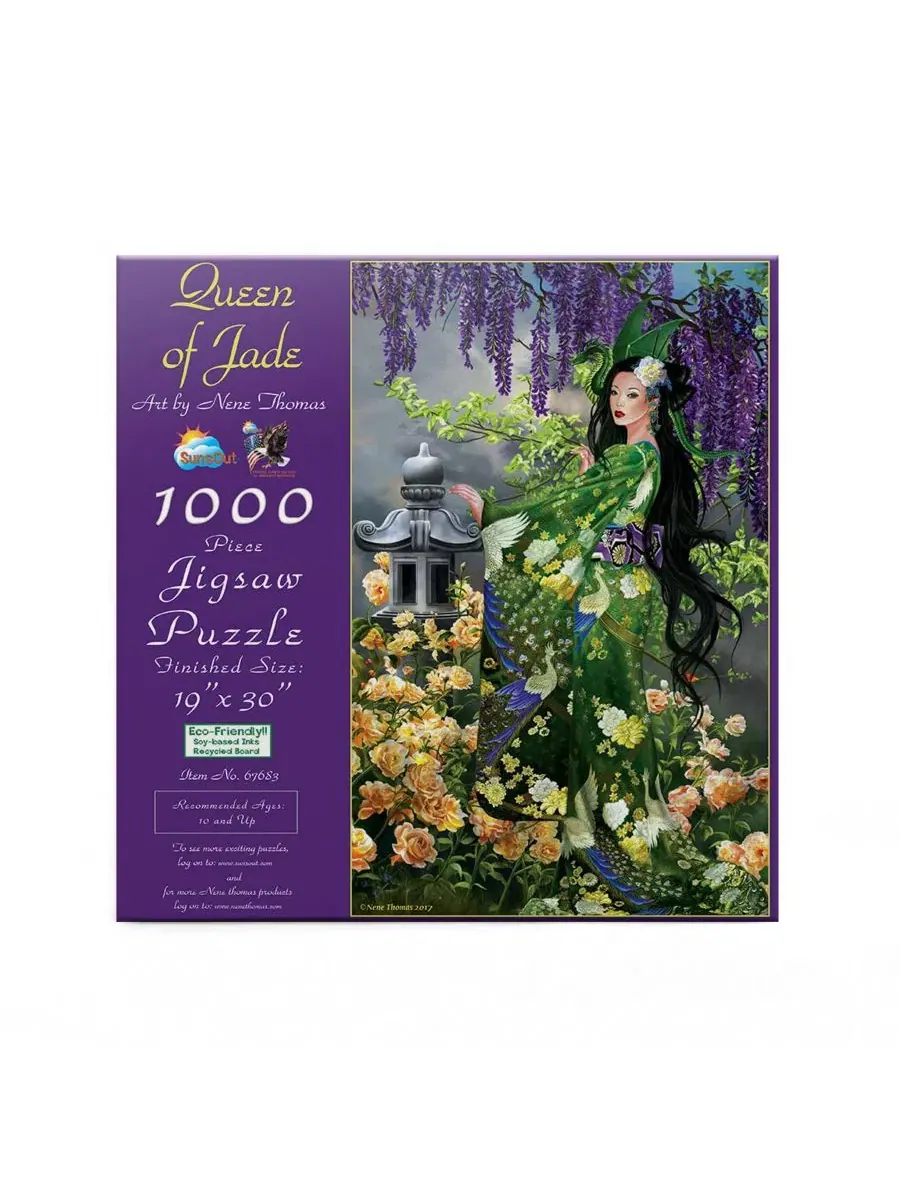 Пазл 1000 элементов Queen of Jade SunsOut — изображение 4 из 5, нет цвета