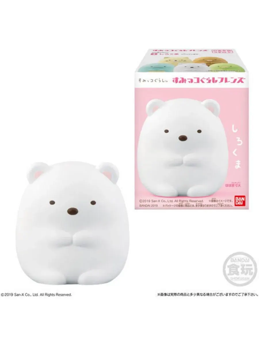 Фигурка Shokugan Sumikko Gurashi Friends W1 Bandai — изображение 2 из 3, нет цвета