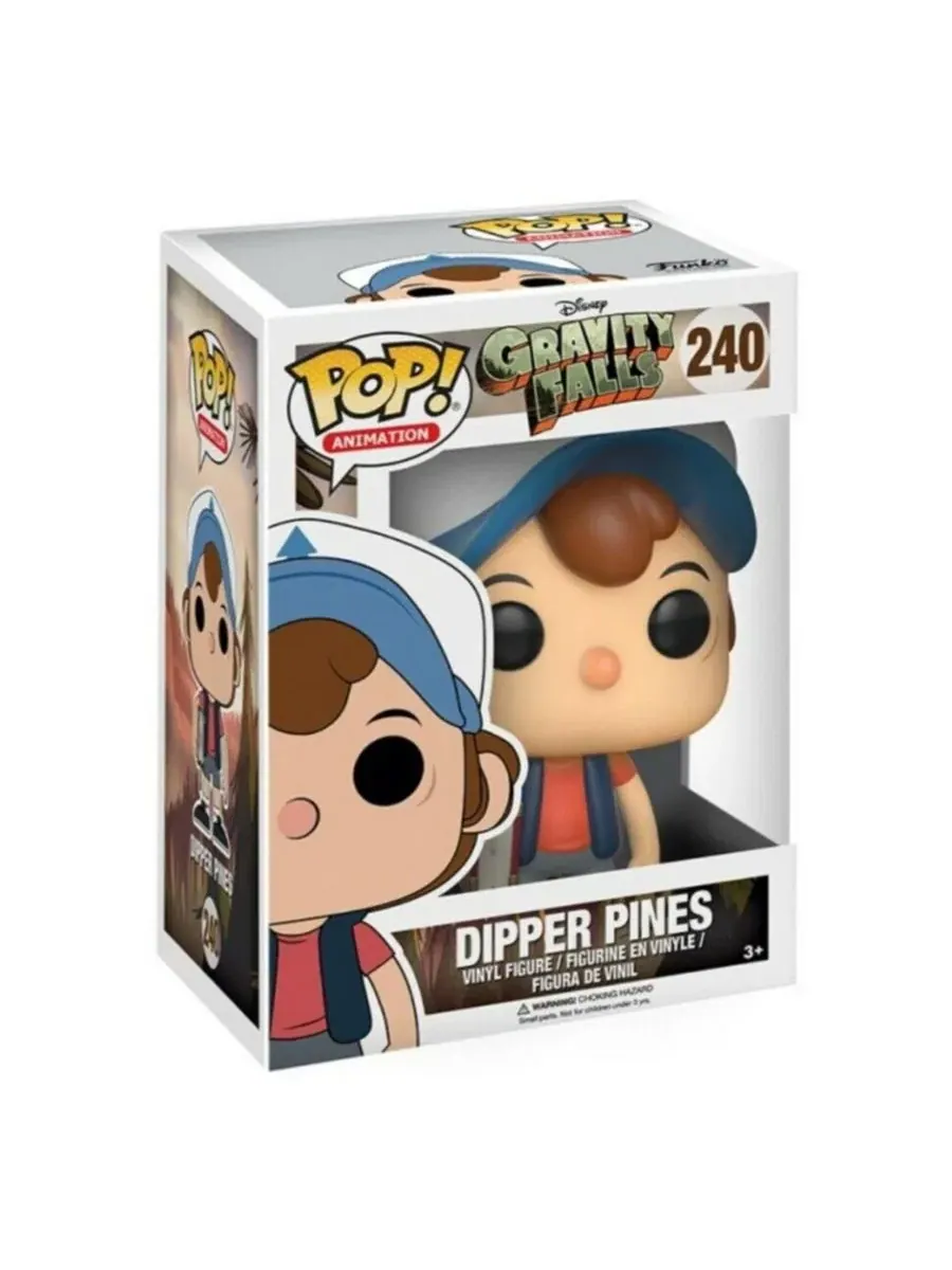 Фигурка Disney Gravity Falls POP, Диппер Пайнс Funko — изображение 3 из 6, нет цвета