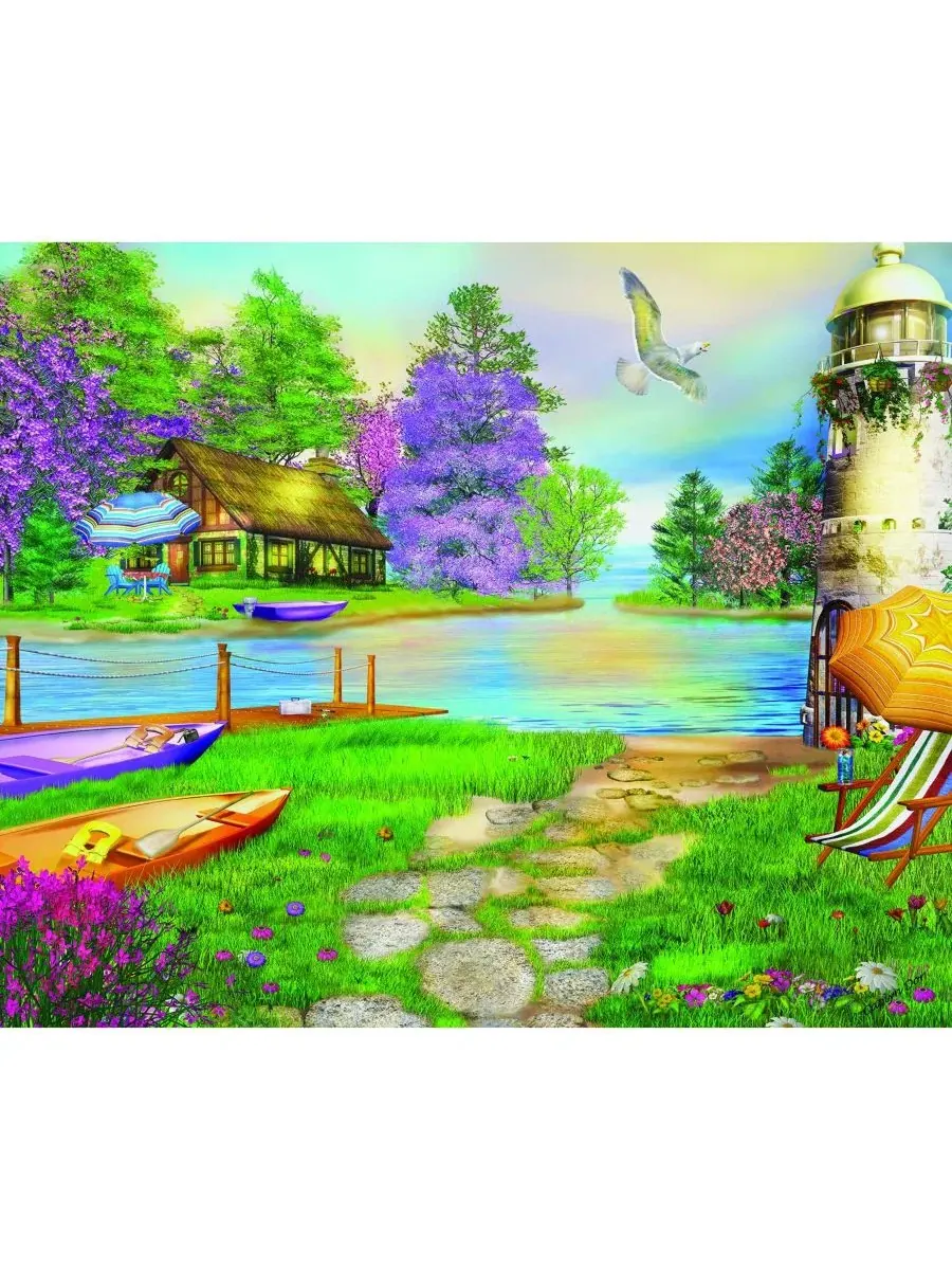 Пазл «Залив Чайки» (1000 деталей) для взрослых Sunsout — изображение 2 из 5, нет цвета