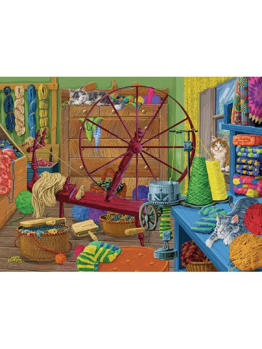 Пазл Spinners из 300 деталей для взрослых Sunsout — изображение 3 из 5, нет цвета