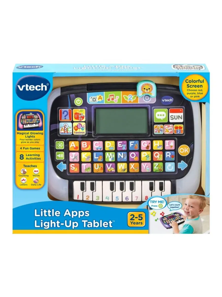 Светящийся планшет Little Apps Light-Up Tablet VTech — изображение 2 из 2, мульти