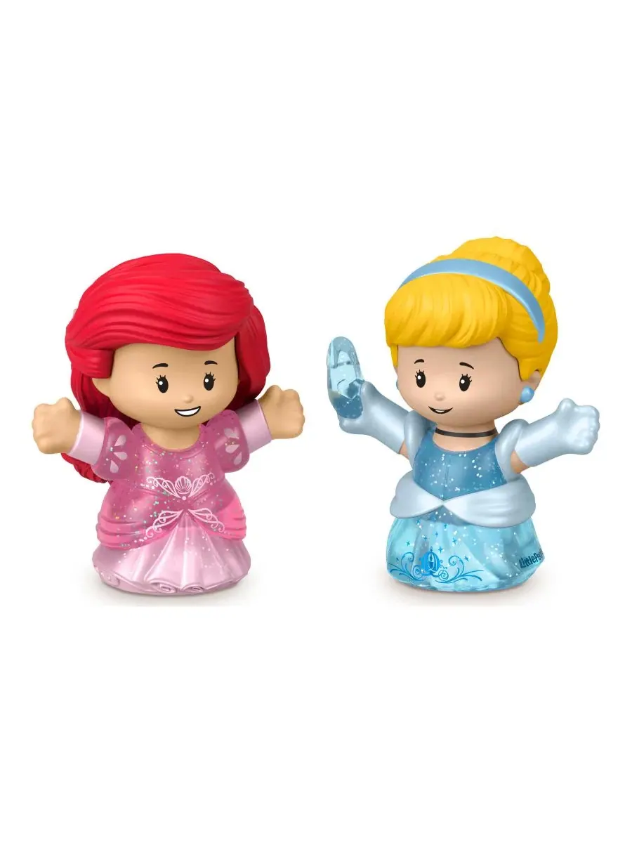 Игровой набор с подсветкой и музыкой Disney Princess Cinderella and Ariel Shimmer & Glow Dress Shop — изображение 5 из 6