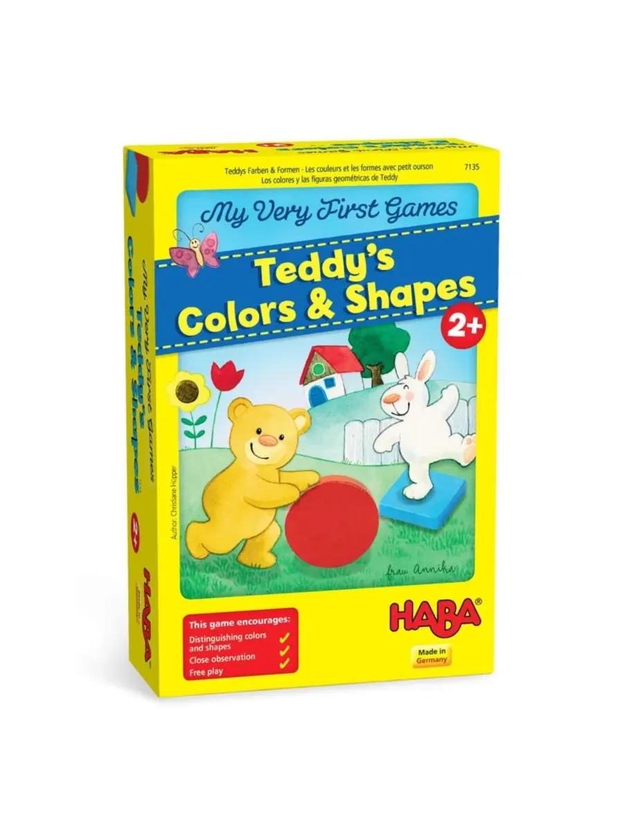 Настольная игра Teddy's Colors and Shapes Haba