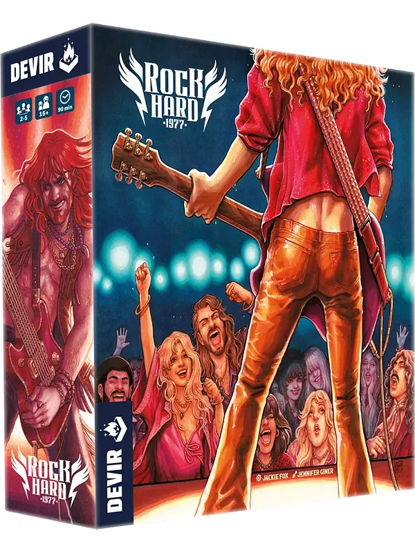 Настольная игра Rock Hard 1977 года Devir