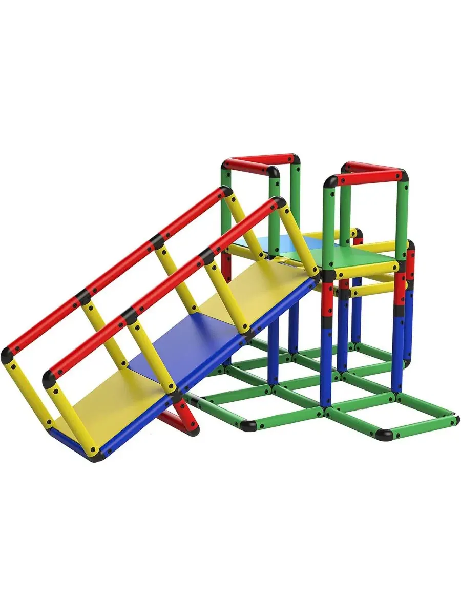 Конструктор Jumbo Construction Toy Set, 467 деталей Funphix — изображение 6 из 6, мульти