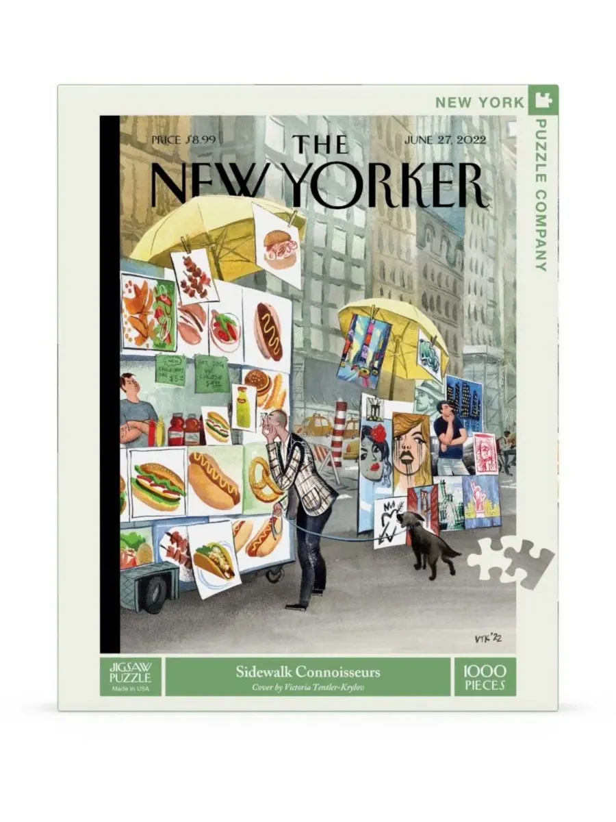 Пазл Sidewalk Connoisseurs, 1000 деталей New York Puzzle Company