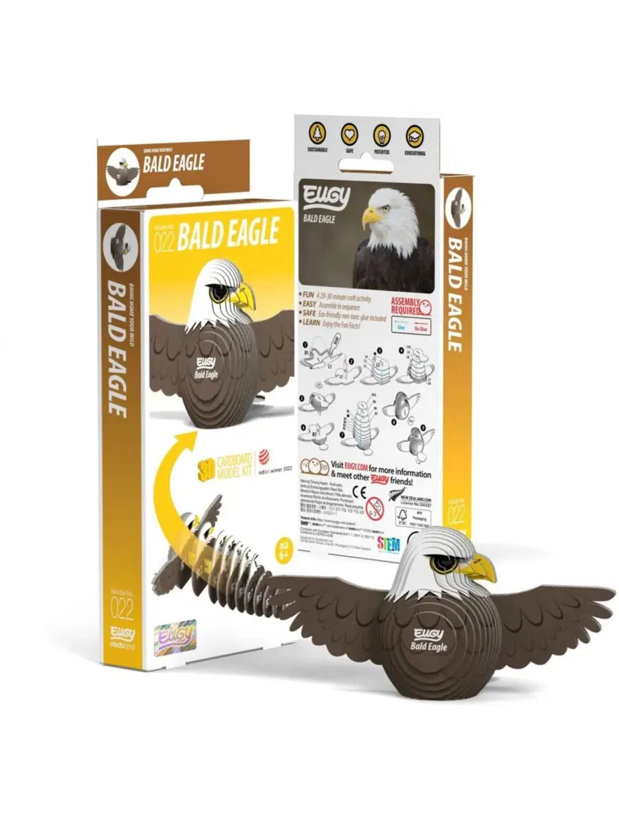 3D-пазл Bald Eagle Eugy