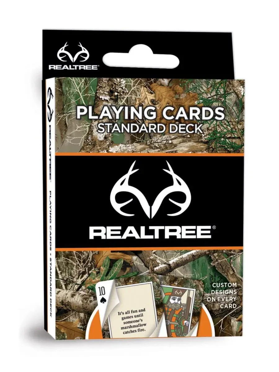 Игральные карты MasterPieces Realtree - колода из 54 карт для взрослых Masterpieces Puzzles