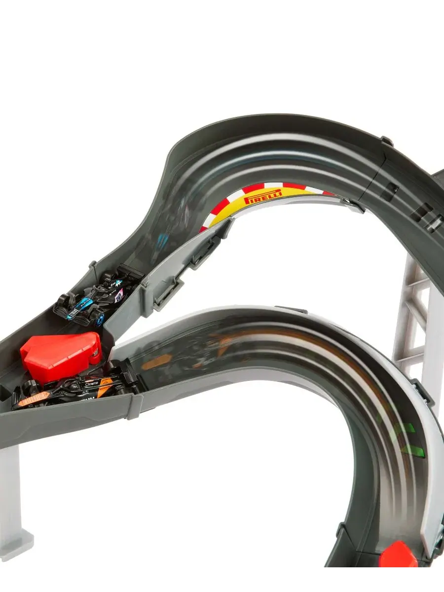 Игровой набор с трассой Формулы-1 Sprint Race Circuit Track Set Hot Wheels — изображение 4 из 6, мульти