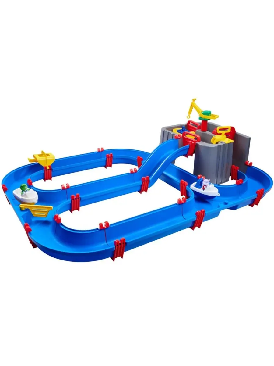 Водный игровой набор Harbor с ручным механизмом 128 x 93 x 40 см Aquaplay