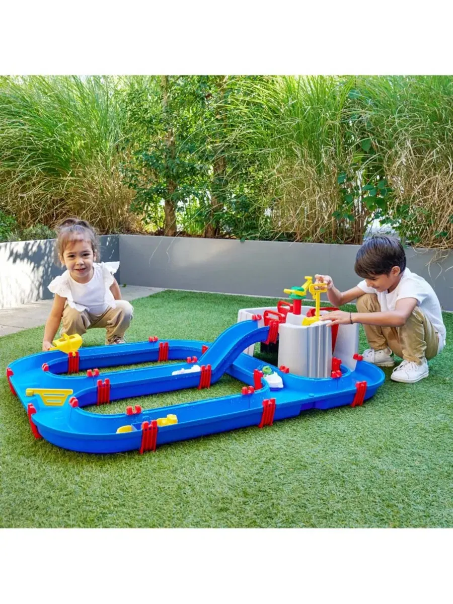 Водный игровой набор Harbor с ручным механизмом 128 x 93 x 40 см Aquaplay — изображение 2 из 10, нет цвета