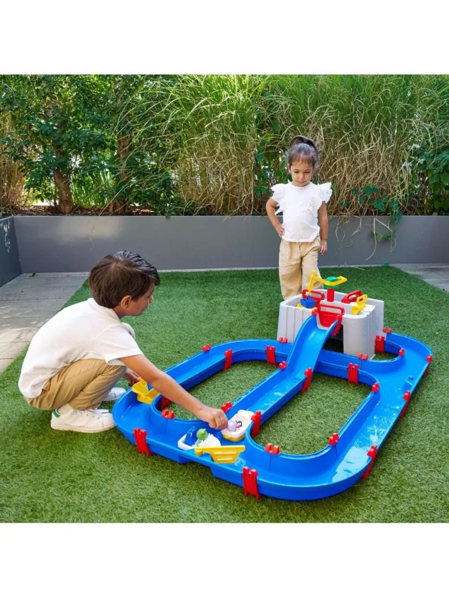 Водный игровой набор Harbor с ручным механизмом 128 x 93 x 40 см Aquaplay — изображение 5 из 10, нет цвета