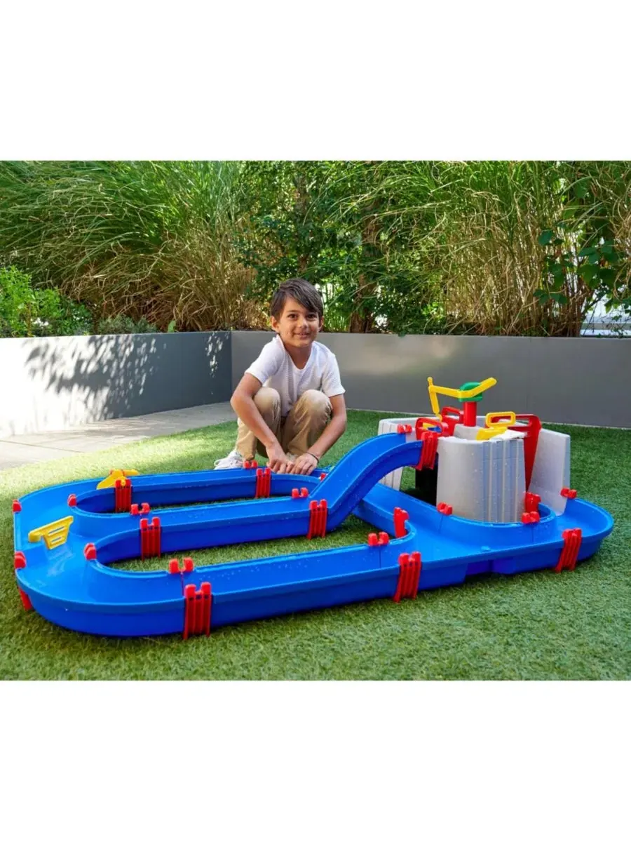 Водный игровой набор Harbor с ручным механизмом 128 x 93 x 40 см Aquaplay — изображение 6 из 10, нет цвета