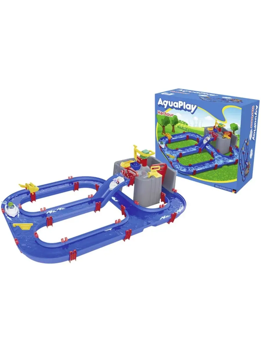 Водный игровой набор Harbor с ручным механизмом 128 x 93 x 40 см Aquaplay — изображение 7 из 10, нет цвета
