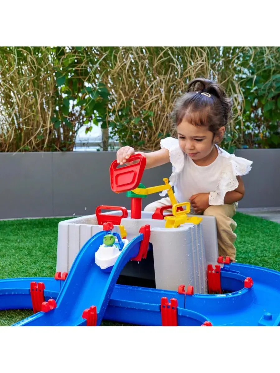 Водный игровой набор Harbor с ручным механизмом 128 x 93 x 40 см Aquaplay — изображение 9 из 10, нет цвета