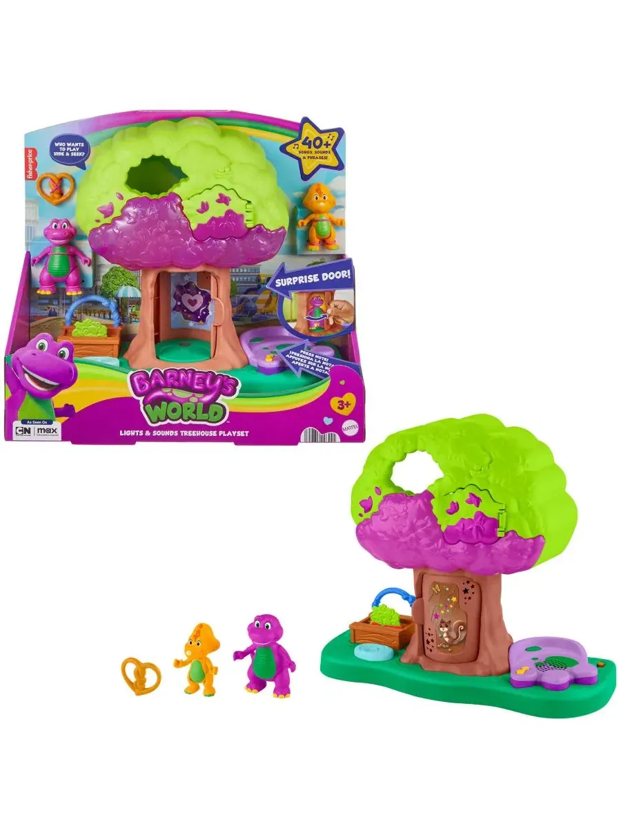 Игровой набор «Домик на дереве мира» Barney — мульти
