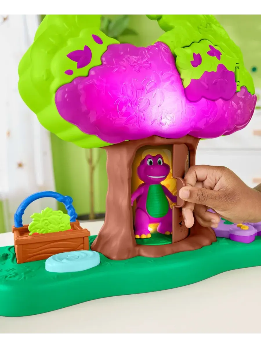 Игровой набор «Домик на дереве мира» Barney — изображение 2 из 6, мульти