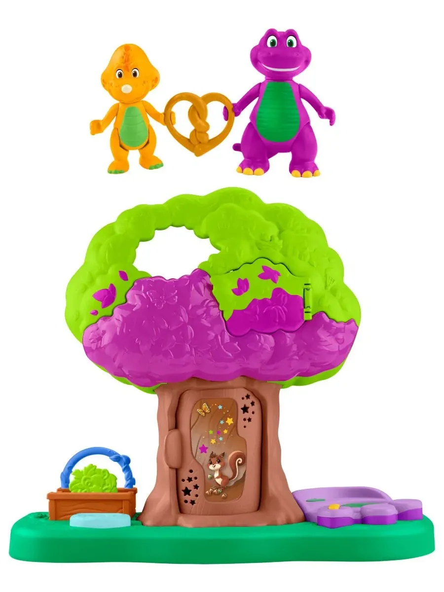 Игровой набор «Домик на дереве мира» Barney — изображение 6 из 6, мульти