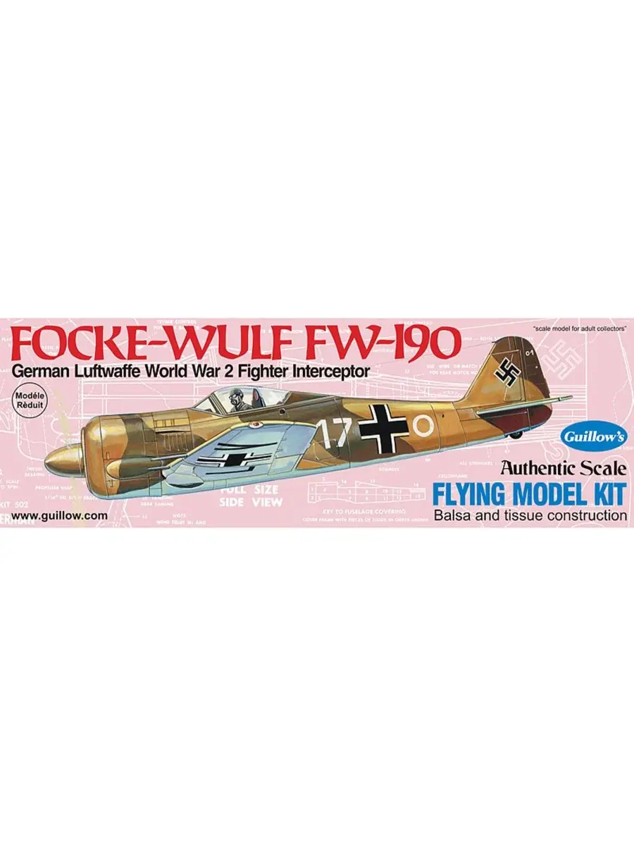 Модель самолета Focke-Wulf FW-190 (набор для сборки) Bendon