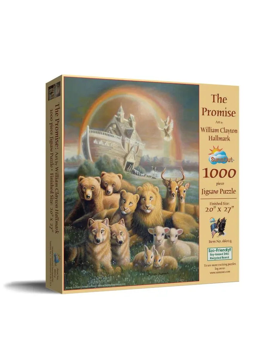 Пазл 1000 деталей с рождественским сюжетом The Promise SunsOut