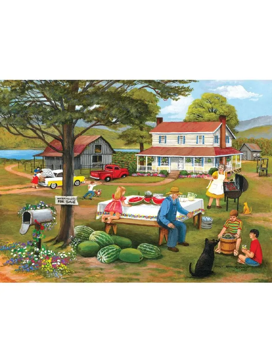 Пазл 1000 элементов Family Cookout SunsOut — изображение 2 из 5, нет цвета