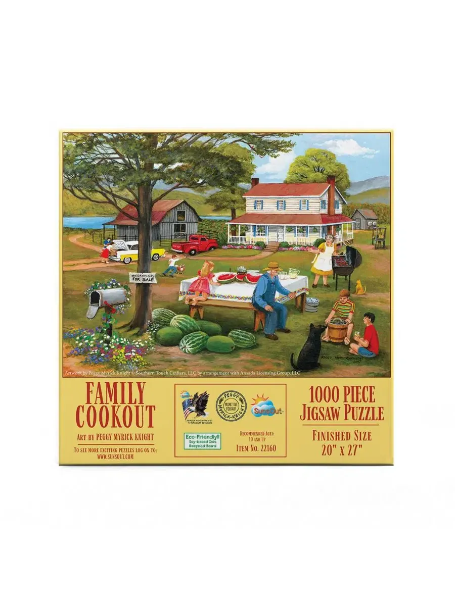 Пазл 1000 элементов Family Cookout SunsOut — изображение 3 из 5, нет цвета