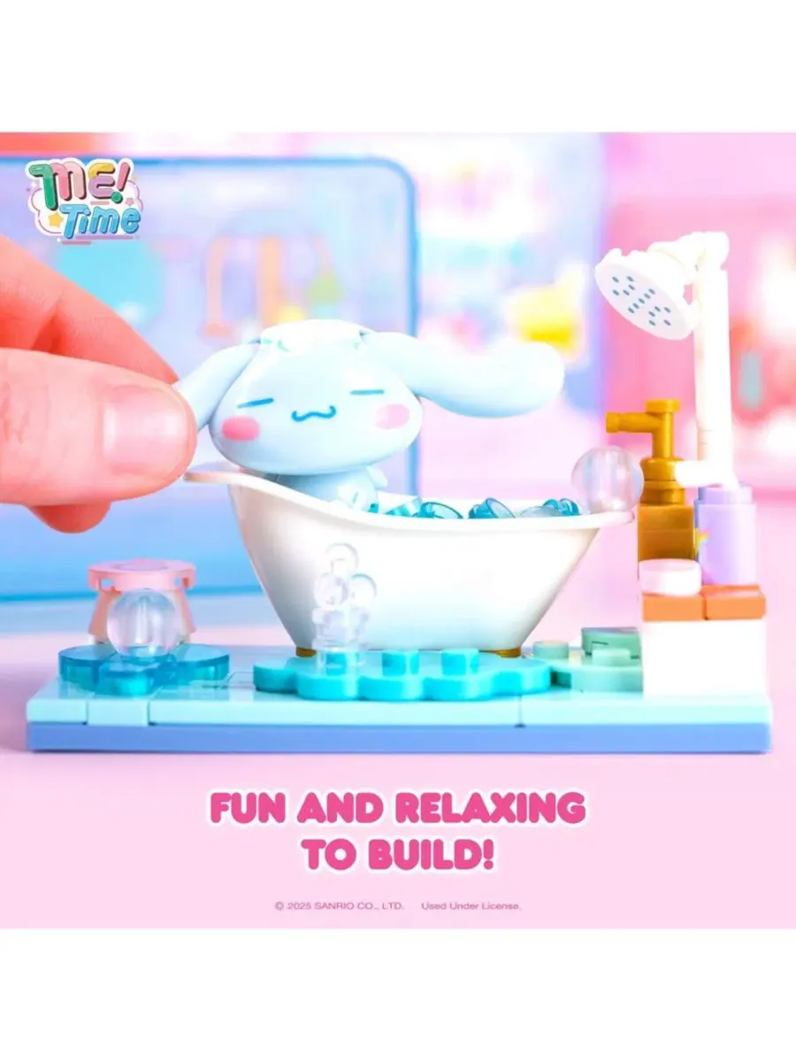 Конструктор Sanrio Hello Kitty and Friends из серии «Время для себя»: милые строительные блоки в — изображение 3 из 8