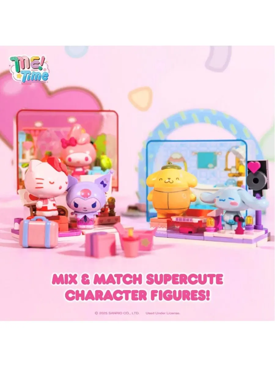 Конструктор Sanrio Hello Kitty and Friends из серии «Время для себя»: милые строительные блоки в — изображение 5 из 8