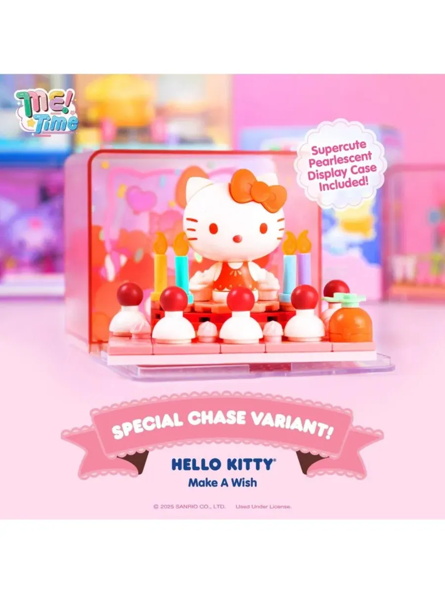 Конструктор Sanrio Hello Kitty and Friends из серии «Время для себя»: милые строительные блоки в — изображение 7 из 8