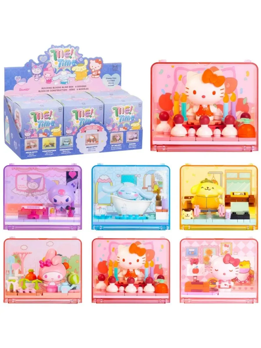 Конструктор Sanrio Hello Kitty and Friends из серии «Время для себя»: милые строительные блоки в — изображение 8 из 8