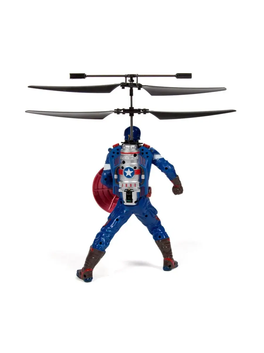 Фигурка Капитана Америки из серии Marvel Avengers, летающий вертолет с инфракрасным датчиком World — изображение 3 из 7