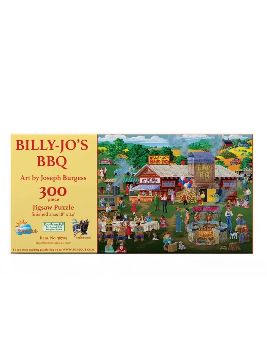 Пазл «Billy Jo's BBQ» из 300 деталей для взрослых Sunsout — изображение 2 из 5, нет цвета